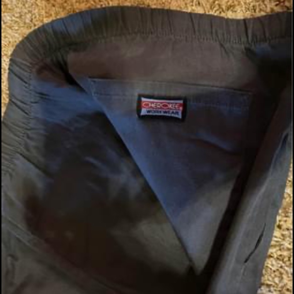Grey scrub pants